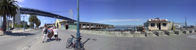 On the San Francisco waterfront. July 2004